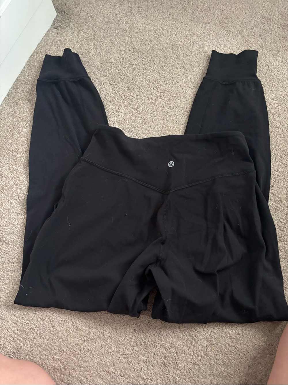 lululemon athletica Black Track Joggers